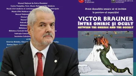 Familia Năstase, acuzată de fals pentru tablourile expuse la expoziția Victor Brauner