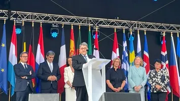 Huruzeanu a participat la ceremonia aniversară a Spațiului Schengen