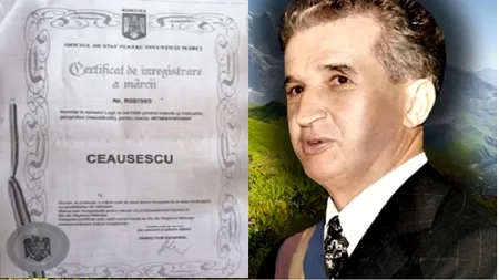 Ceauşescu, marcă înregistrată! Cine deține brandul Ceaușescu
