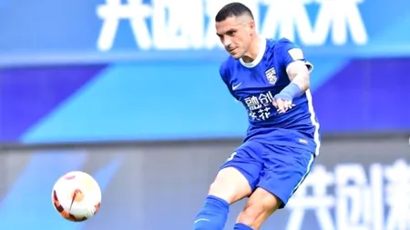 Nicolae Stanciu a oferit a șaptea pasă de gol de când s-a transferat la echipa chineză Wuhan (Video)