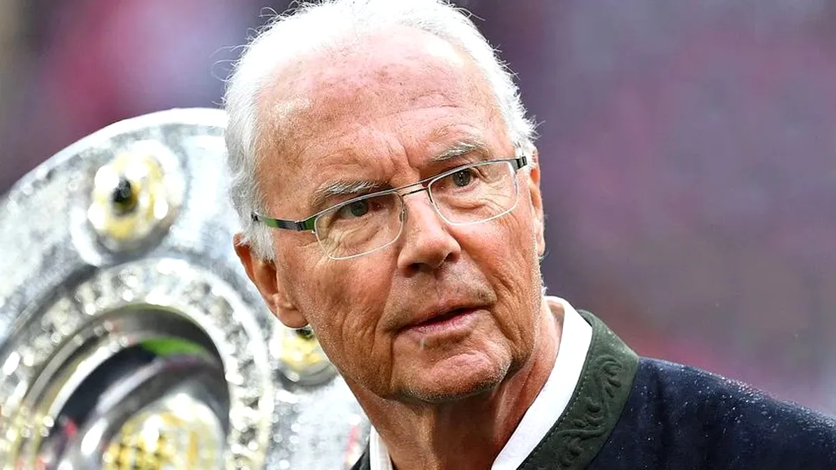 Fostul căpitan al lui Bayern Munchen, Franz Beckenbauer a murit