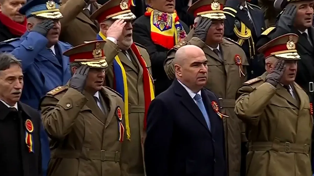 Tensiuni la Alba Iulia de Ziua Națională: Premierul Ilie Bolojan, huiduit minute în șir (VIDEO)