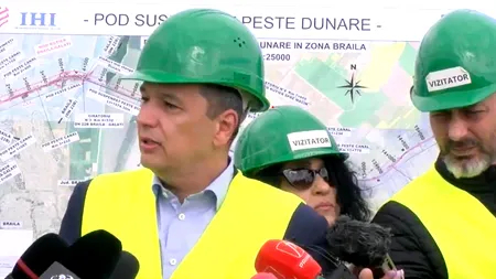 Ministrul Grindeanu a obținut garanții că pe podul Brăila se va circula din decembrie