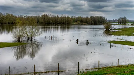 Risc de inundații în România. Este cod galben în șase județe ale României