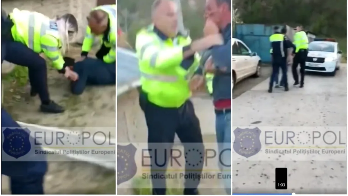 Europol reacționează în cazul polițiștilor bătuți cu pumni și picioare în Mehedinţi
