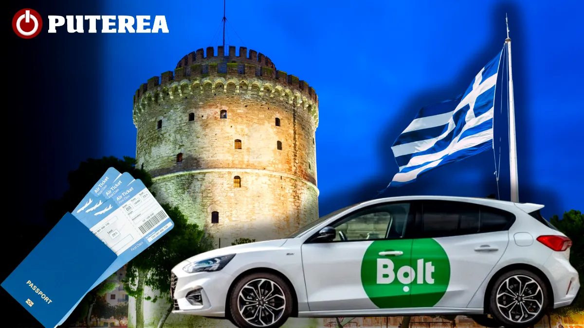 Cât costă o cursă cu Bolt de la București până la Salonic. Suma colosală în comparație cu biletele de avion
