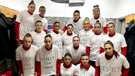 Cum a vrut să protesteze naționala feminină de handbal a României: „Nu încălcați regulile”