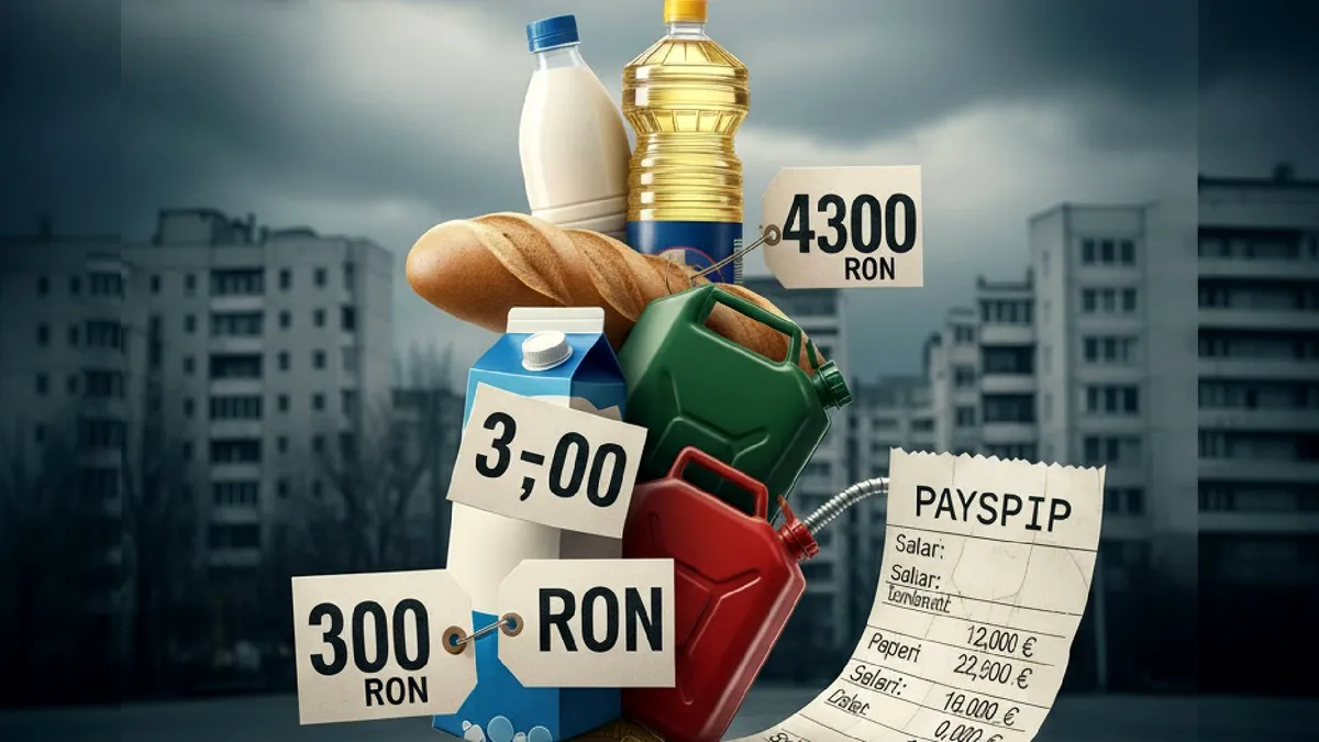 România, bolnavul economic al Europei Centrale: scumpiri record și salarii care pierd cursa cu inflația