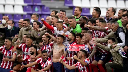 Atletico Madrid este noua campioană a Spaniei (VIDEO)