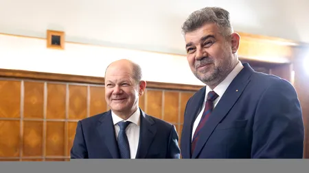 Cadoul cancelarului Scholz pentru Marcel Ciolacu. „E timpul României să înscrie!”