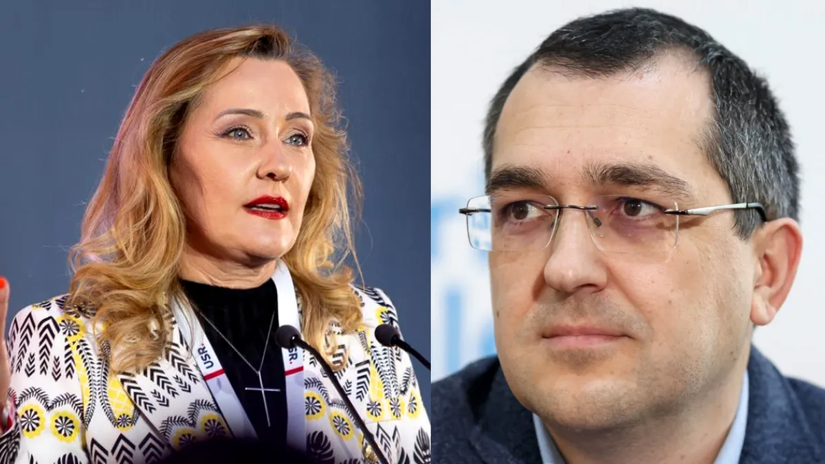 Elena Lasconi și Vlad Voiculescu, schimb de replici acide: Am înnebunit eu? - Un pic