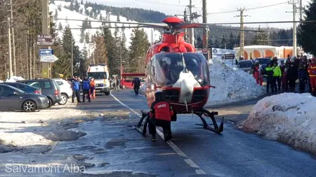 O tânără de 21 de ani a ajuns la spital cu elicopterul după un accident cu ATV-ul