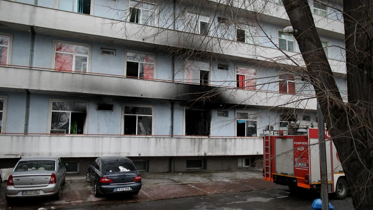 Cum arată pavilionul de la Institutul „Matei Balș” la aproape un an de la incendiu (FOTO)