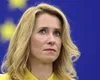 Kaja Kallas cere sfârșitul ocupațiilor rusești din Moldova și Georgia