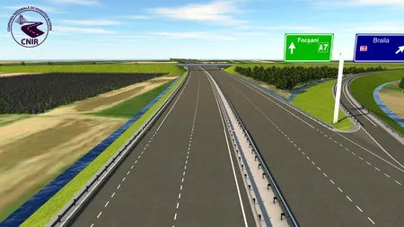 Cinci oferte au fost depuse la contractul pentru proiectarea și execuția Drumului Expres Focșani-Brăila