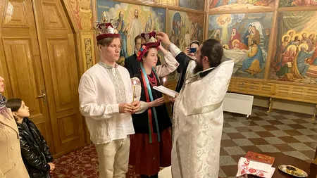 Ucraina: Nuntă în vreme de război (VIDEO)