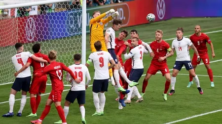 EURO 2020 | Anglia - Danemarca. A doua finalistă a fost decisă în prelungirile meciului
