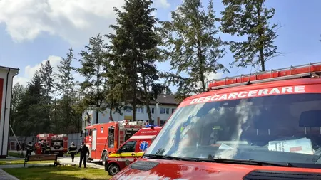 Incendiu la un motel din Giurgiu; nu s-a impus evacuarea persoanelor