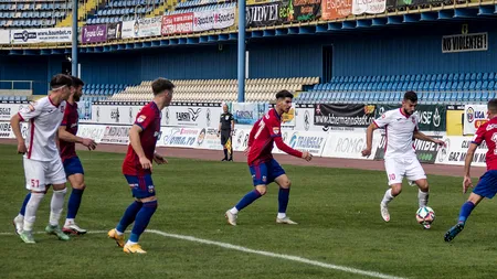 CSA Steaua - FC Hermannstadt 1-4, în etapa a cincea a play-off-ului Ligii a 2-a (Video)