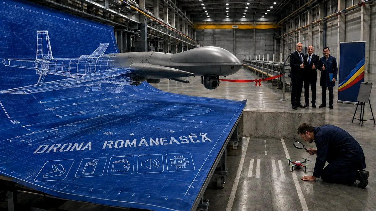 Pe unde mai zboară Drona Românească: prototipul trebuia să apară în vara lui 2025