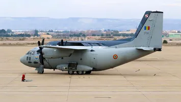 Misiune umanitară de urgență: Aeronavă Spartan a Forțelor Aeriene transportă doi pacienți cu arsuri la Bruxelles