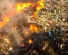 Groapa de gunoi Glina ia foc: RO-Alert, centura blocată și Bucureștiul sufocat