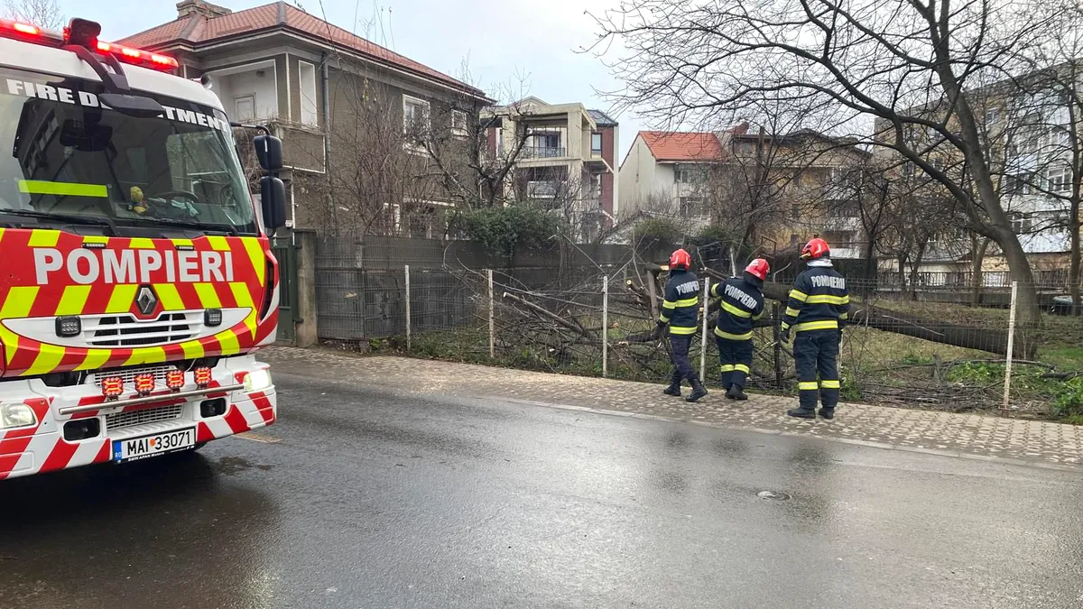 Iarna lovește violent: Mii de case fără curent și un oraș întreg rămas fără apă. Lista zonelor calamitate de vântul puternic