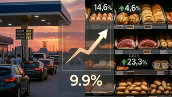 Inflația urcă din nou: martie a adus scumpiri mari la pompă, dar valul nu s-a spart încă în tot restul economiei