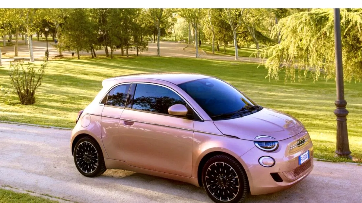 Probleme grave în industria auto europeană: Fiat opreşte o lună producţia modelului Fiat 500 electric