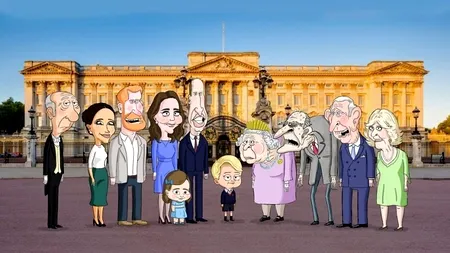 Satiră despre familia regală britanică: Lansarea serialului animat a fost amânată