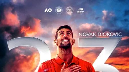 Tenis: Novak Djokovic a ajuns la cel de-al 23-lea titlu de Mare Şlem, după triumful de la Roland Garros