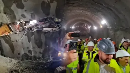 Autostrada A1, mai aproape de a fi gata: tunelurile Margina – Holdea, străpunse integral