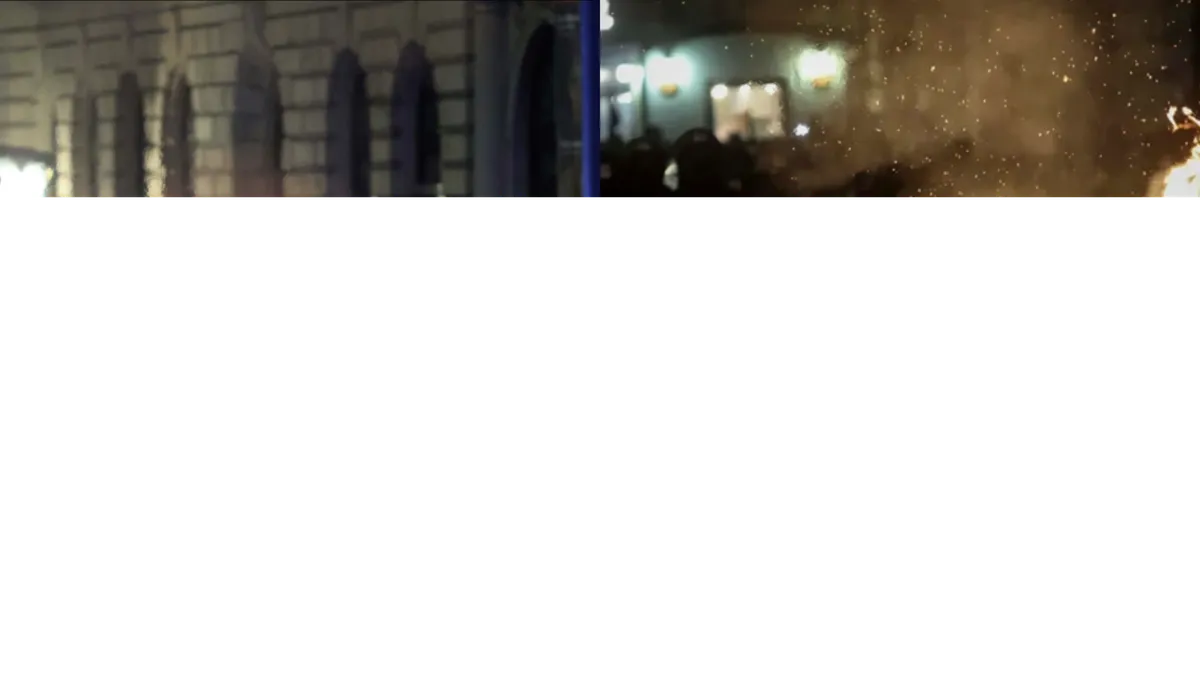 Protestele violente de la BEC: noi percheziții și trei suspecți identificați de anchetatori