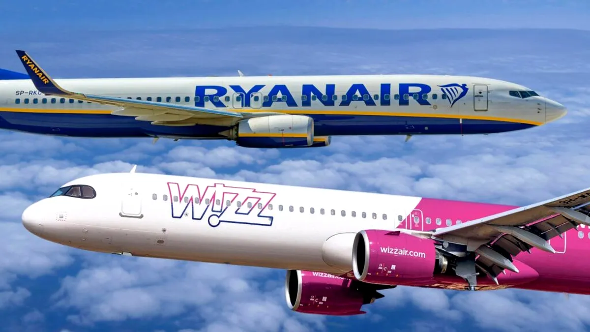 Război ”low-cost”: Ryanair critică dur noul abonament de la Wizz Air