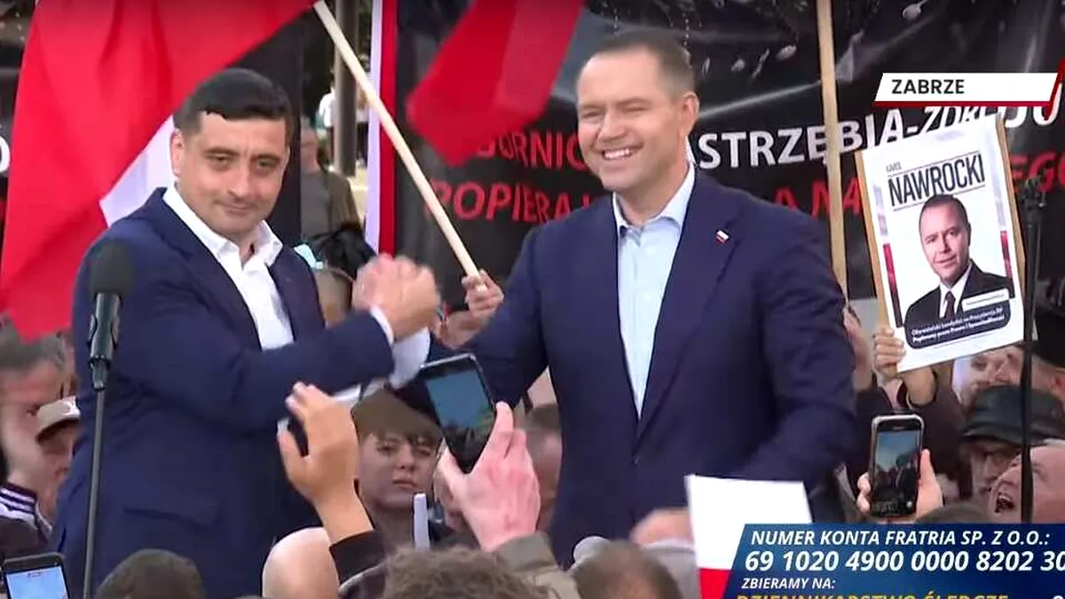 George Simion este în Polonia. Ce le spune polonezilor chiar în aceste momente (VIDEO)