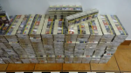 Țigări în valoare de 30.000 de lei, confiscate de polițiștii de frontieră la Giurgiu