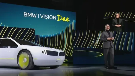BMW a prezentat mașina care își schimbă singură culoarea (VIDEO)
