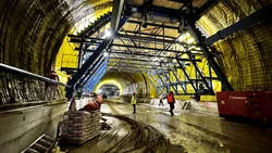 Cum arată tunelurile lui Umbrărescu de pe Autostrada A1 dintre Margina și Holdea FOTO