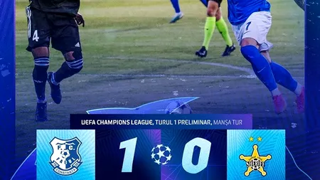 Farul - Sheriff Tiraspol 1-0. Victorie la debutul în Liga Campionilor (Video)