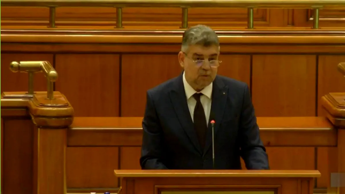 Marcel Ciolacu consideră refacerea structurii economice și sociale a comunității ca prioritate a noului Guvern