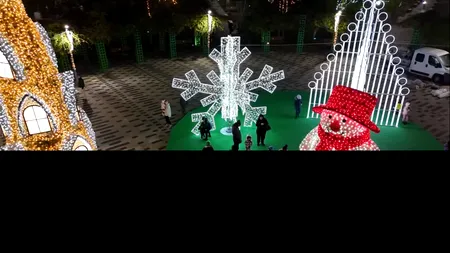 Crăciunul prinde viață în sectorul 5: un peisaj de basme cu peste 4 milioane de luminițe