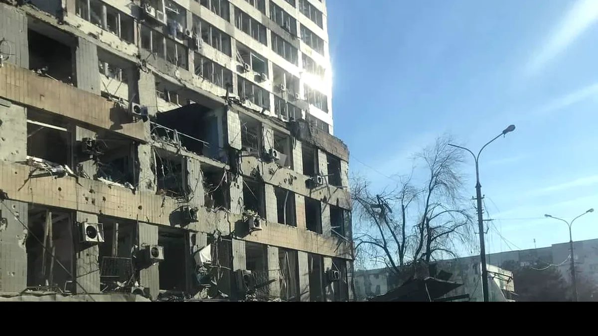 Războiul din Ucraina. Zelenski: ”Este o barbarie!”  101 spitale au fost distruse complet de armata rusă