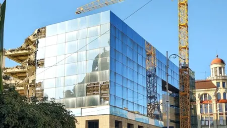 Bancorex, pusă la pământ: începutul construcției AFI Central Tower în centrul Capitalei