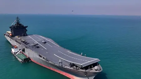 Iranul s-a dotat cu primul său portavion din istorie. Ce îl deosebește de portavioanele occidentale  (video)