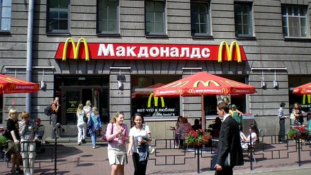 McDonald's: închiderea celor 847 de restaurante din Rusia ne costă 50 de milioane de dolari pe lună
