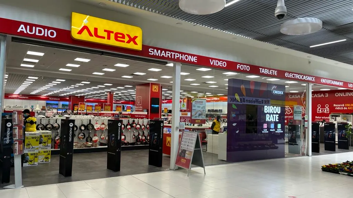 Altex a finalizat reamenajarea magazinului din Carrefour Colentina cu 500.000 de euro