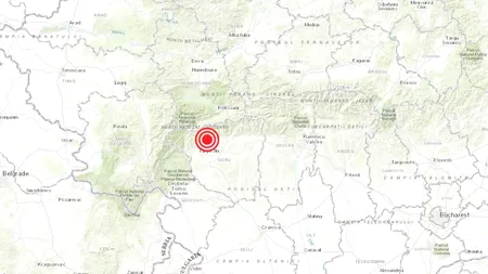 Cutremur în Gorj, de 4.1 grade pe scara Richter. Unde s-a resimțit magnitudinea