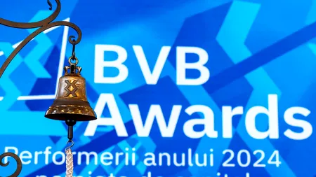 Premiile anului 2024 acordate de Bursa de Valori Bucureşti pentru cele mai performante companii listate