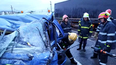 Accident în Satu Mare. Șapte persoane rănite