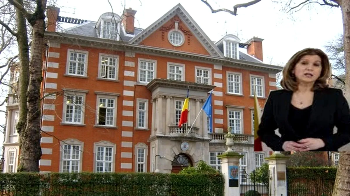 Chirie uriașă pentru locuința ambasadoarei României la Londra.EXCLUSIV